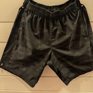 Layer 8 Black Qwick-Dry Shorts